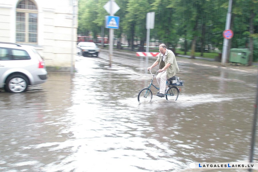 „Lietus nodoklis” Daugavpilī nav aktuāls