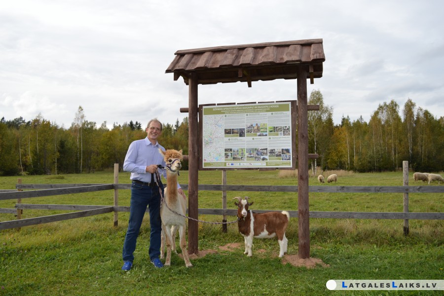 Daugavpils un Daugavpils novada zoodārzi reklamē cits citu