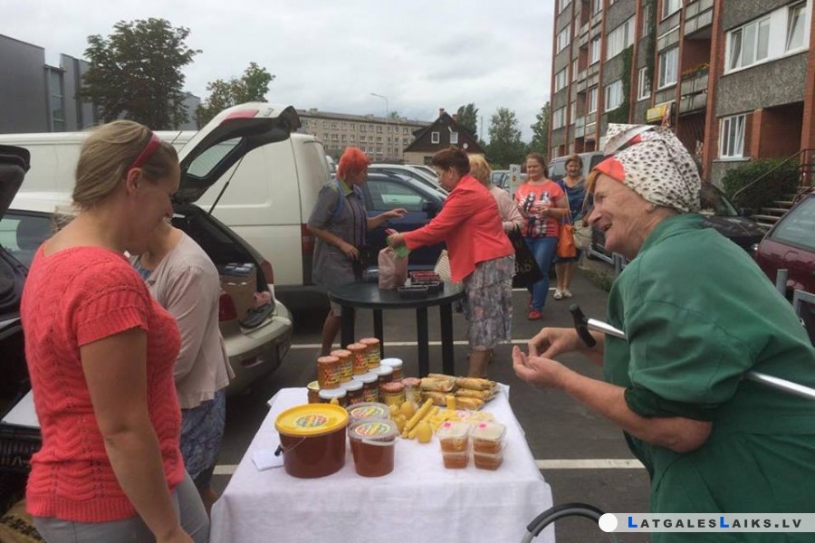 Pilsēta gaida lauku labumus