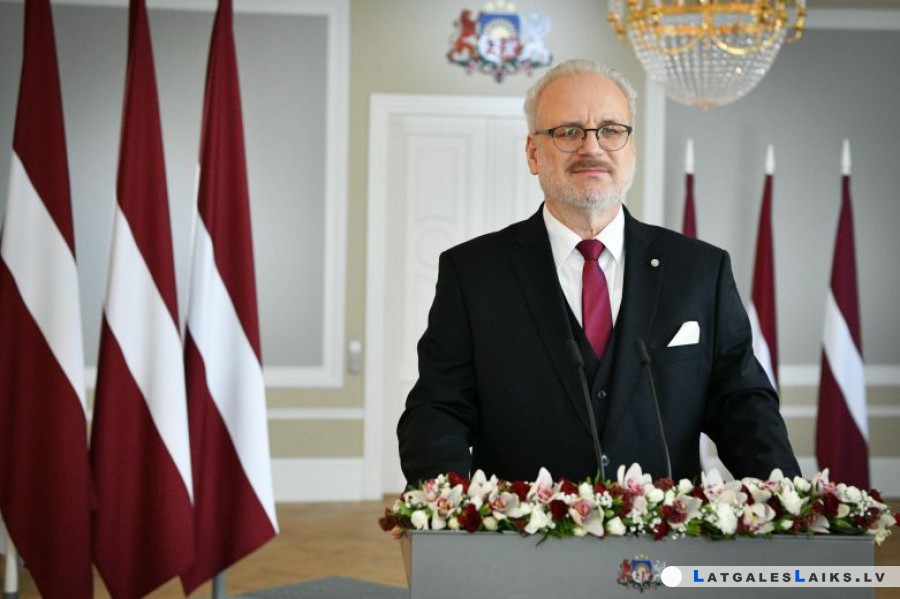 Egils Levits: mūs uzrunā vārdi “Dievs, svētī Latviju!”
