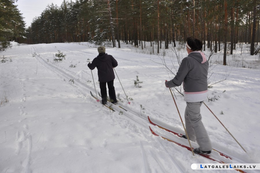 Daugavpilī var slēpot ne tikai Stropos