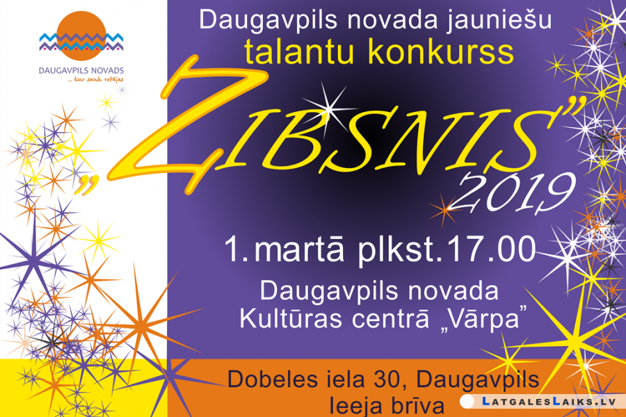 Daugavpils novada jaunieši piedalīsies talantu konkursā “Zibsnis”