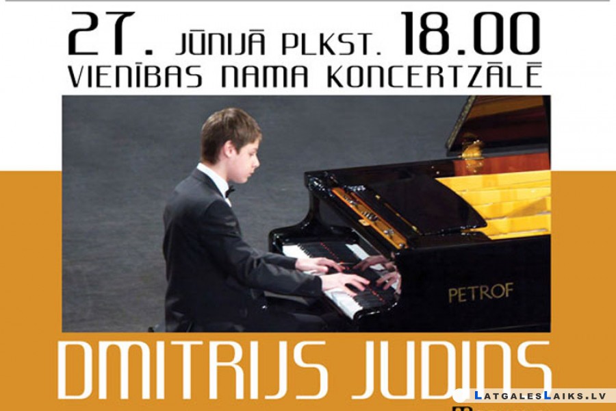 Dmitrijs Judins ar jaunu klavierkoncertu Daugavpilī!