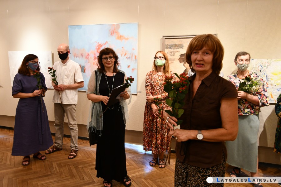Daugavpils muzejā skatāma „Mākslas dienu” 50. jubilejas izstāde