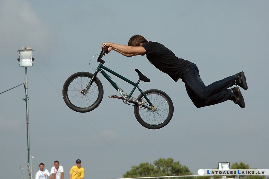 Preilēnietis veiksmīgi startē Latvijas BMX čempionātā
