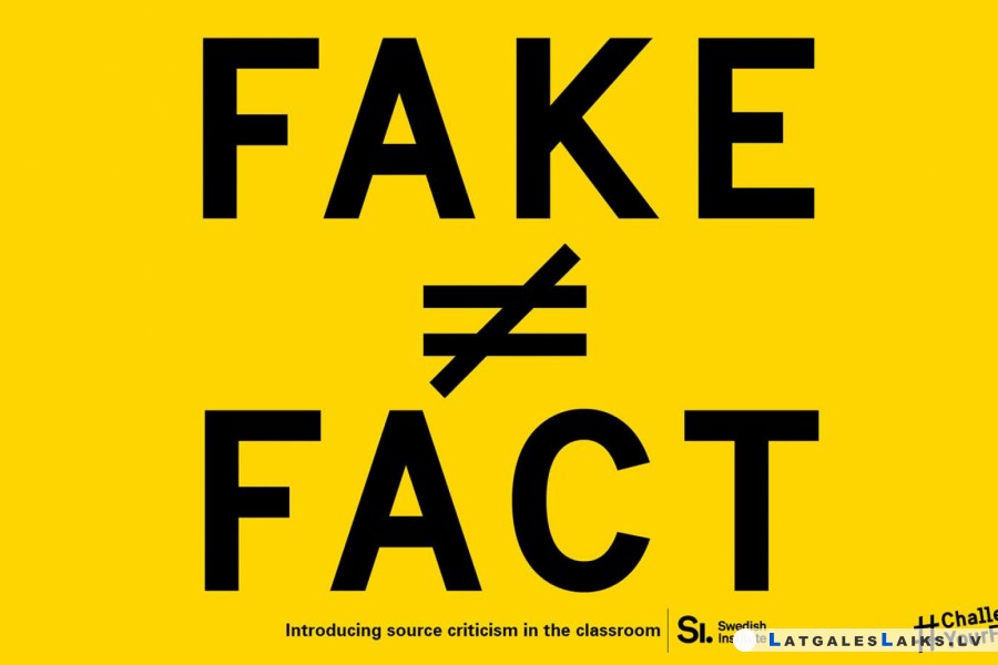 Daugavpilī ar ievadsemināru atklāta medijpratības un viltus ziņu izstāde “Fake ≠ Fact Info Lab”