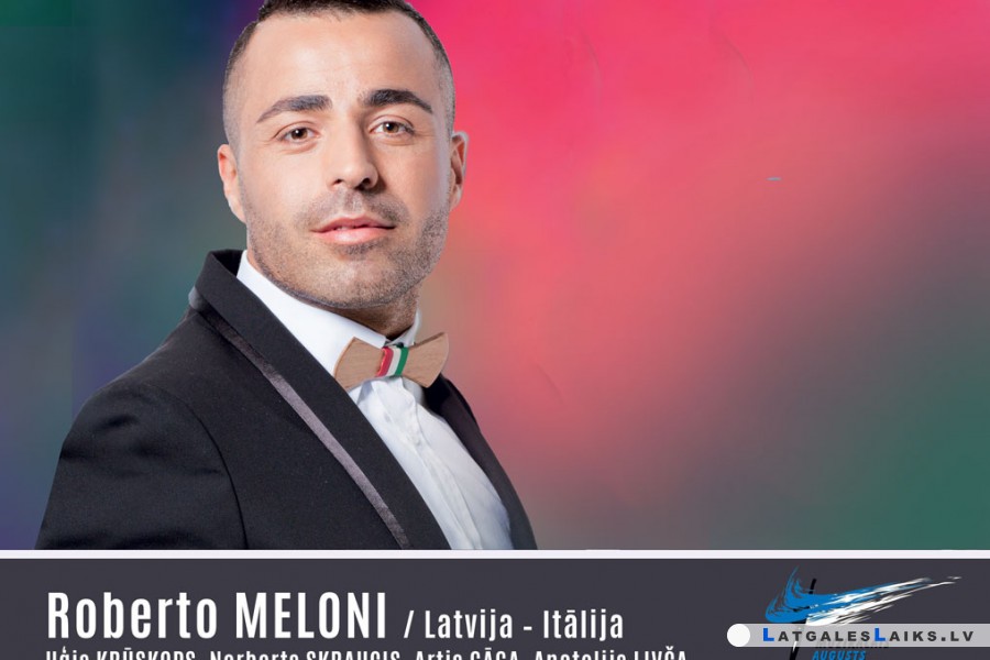 Muzikālais augusts Daugavpilī: Roberto Meloni