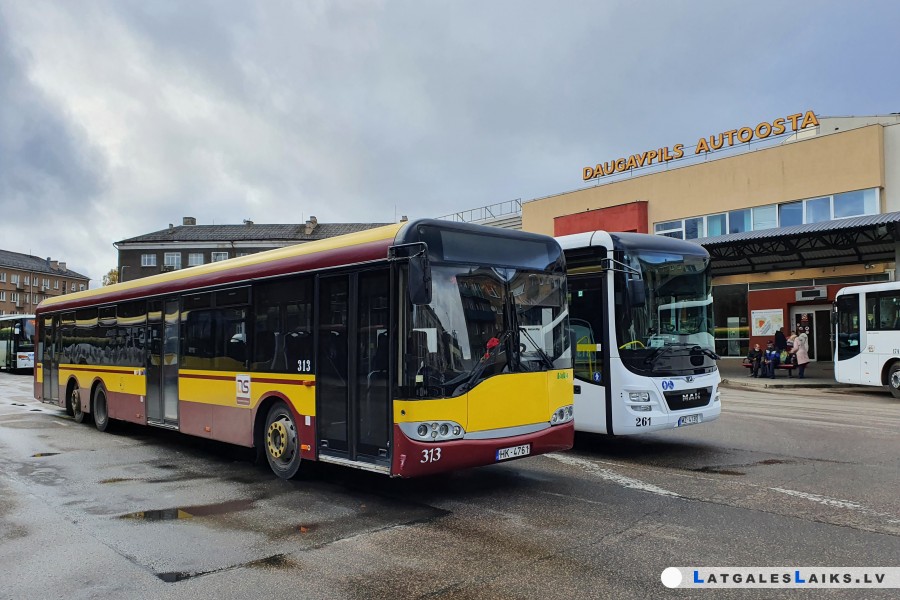 AS „Daugavpils satiksme” autobusu parku papildinās 20 jauni autobusi