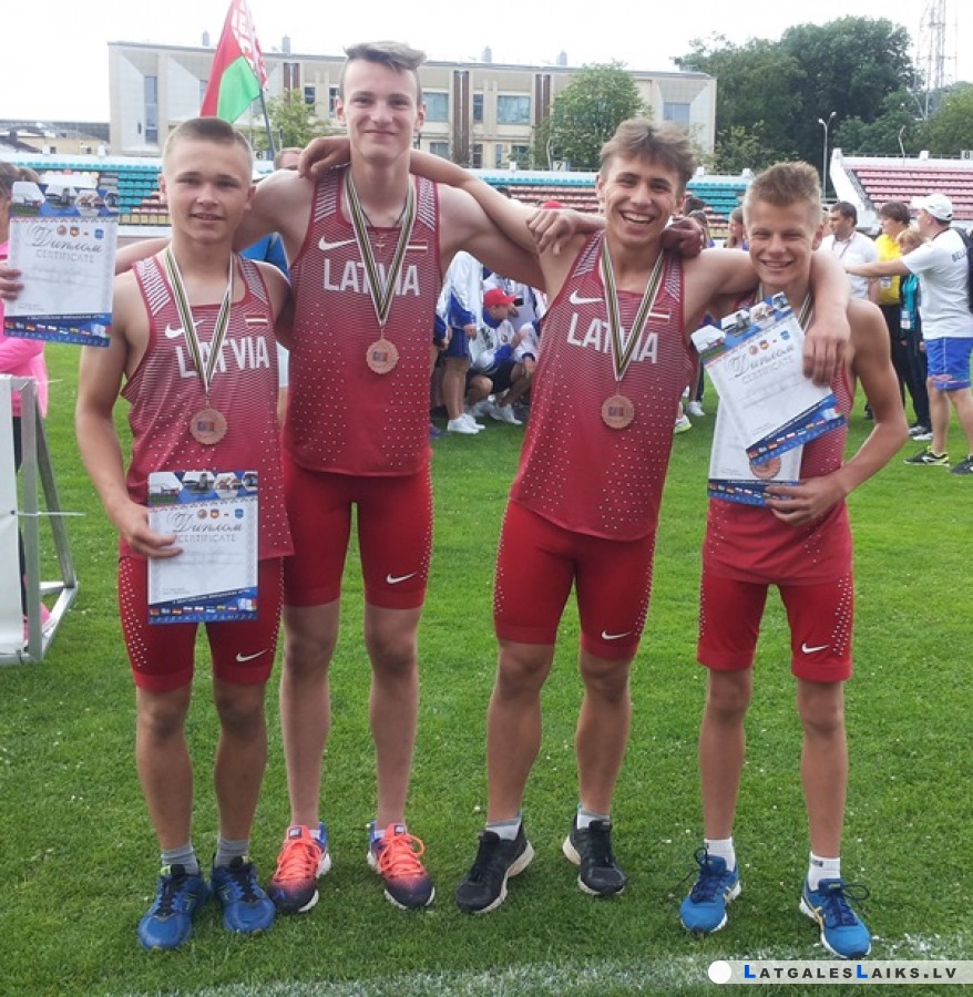 Sporta skolas audzēkņi startē Latvijas izlasē
