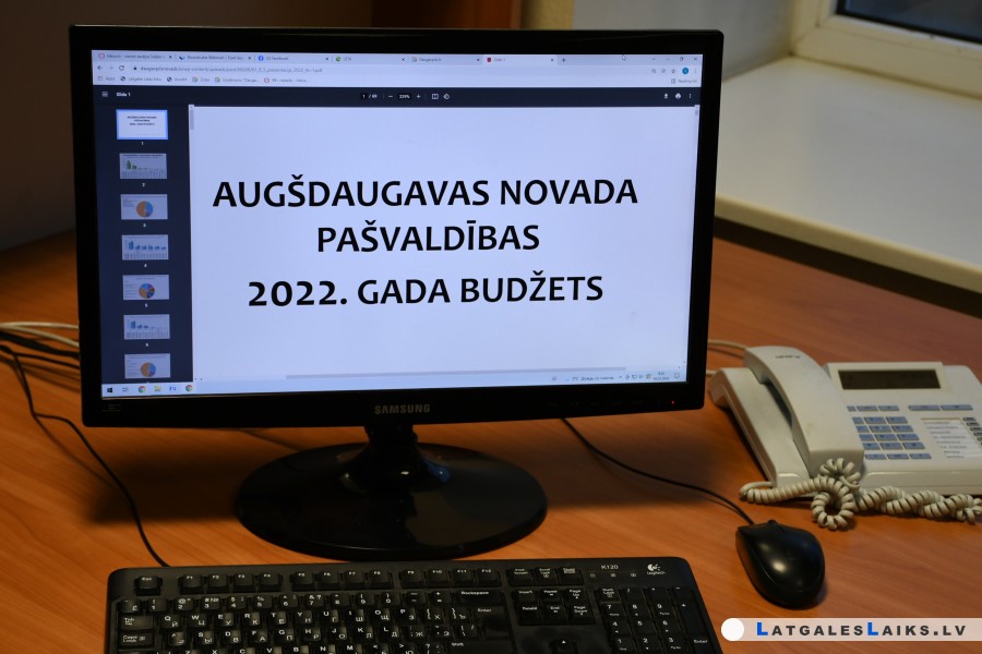 Бюджет Аугшдаугавской краевой думы – 38,1 миллион евро