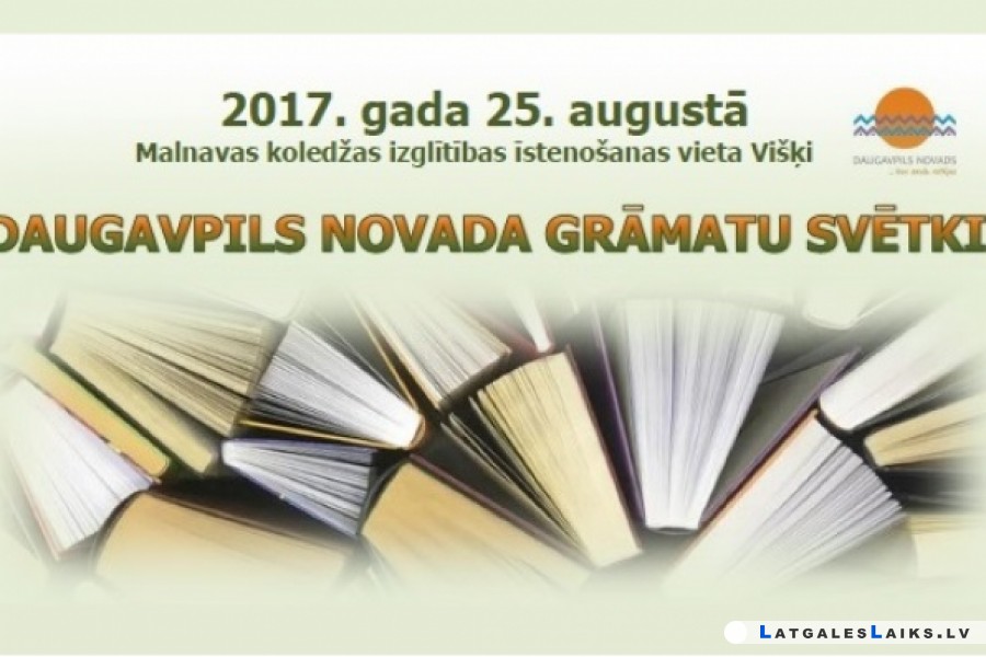Daugavpils novads aicina uz grāmatu svētkiem