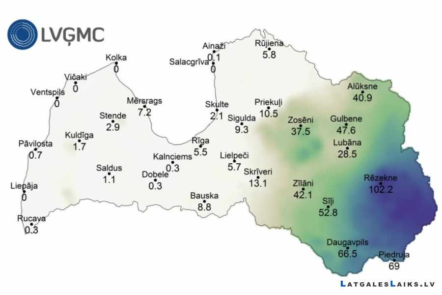 Sinoptiķi izsludināja oranžo brīdinājumu