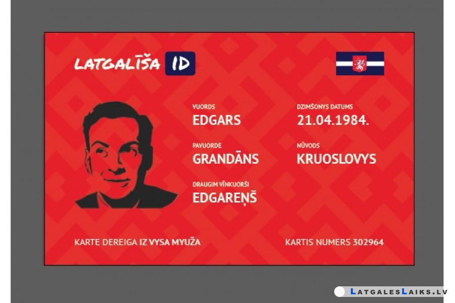 Latgaliešiem būs sava identitātes karte