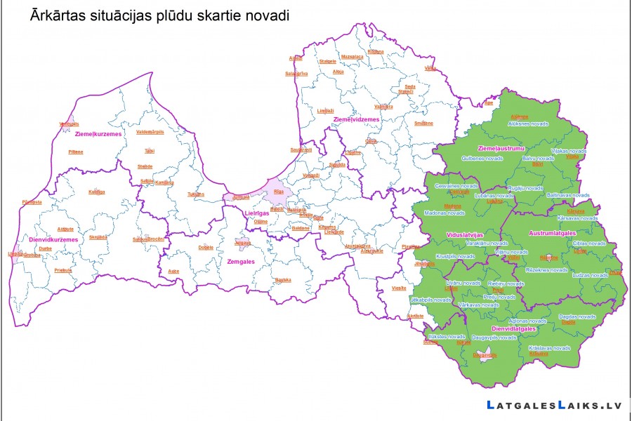 Pieteikties plūdu kompensācijām varēs elektroniski