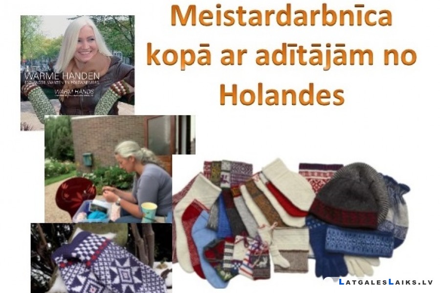 Līvānos viesosies adītājas no Holandes