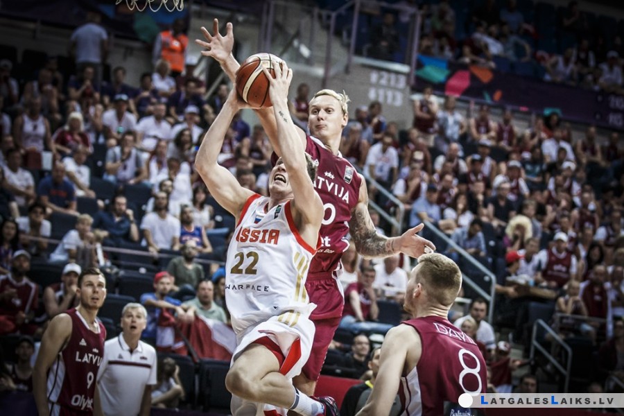 Latvija veiksmīgi cīnās Eiropas čempionātā basketbolā