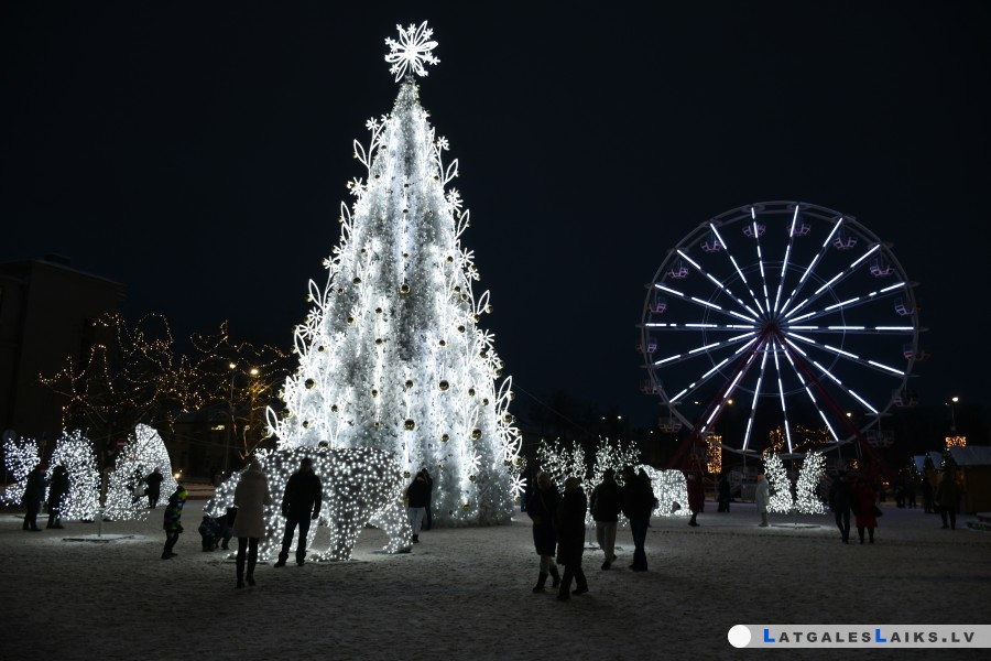 Daugavpilī vērienīgi svinēs Ziemassvētkos un sagaidīs gadumiju