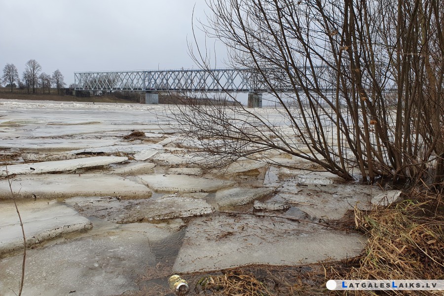 Прогнозируется падение уровня воды в Даугаве