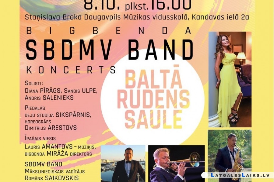 Koncerts “Baltā rudens saule”