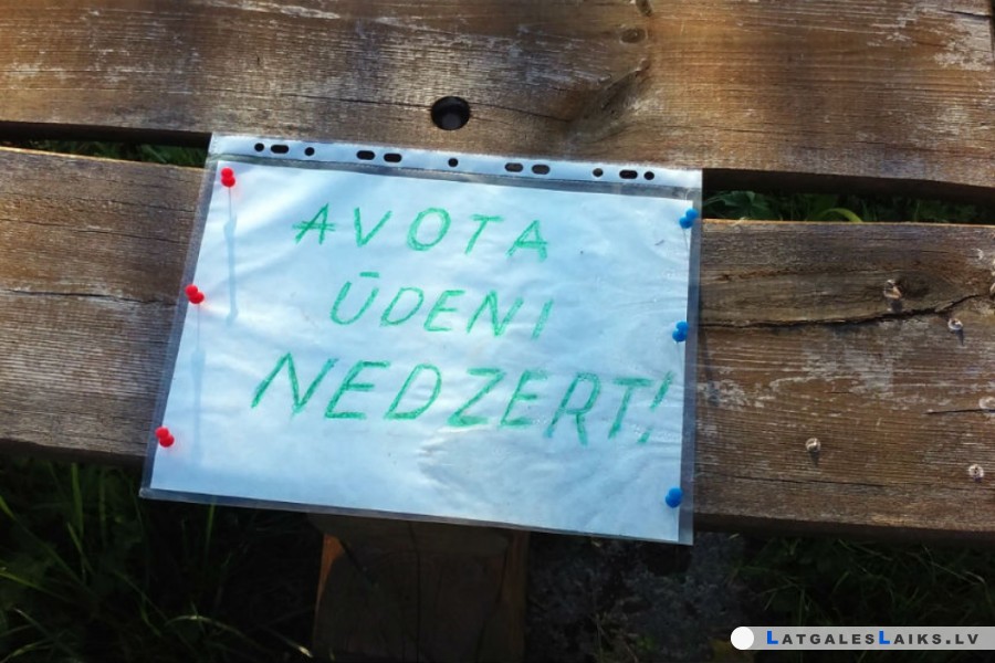 Jersikā aizliedz lietot avota ūdeni