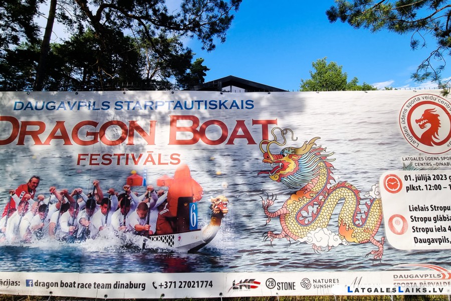 Daugavpilī norisināsies V Starptautiskais “Dragon Boat” festivāls