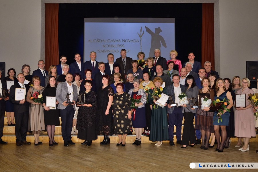 Apbalvoti Augšdaugavas novada pašvaldības konkursa “Saimnieks 2023” laureāti un dalībnieki