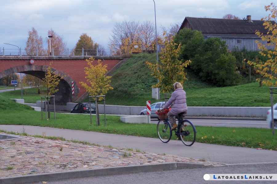 Vai viegli būt riteņbraucējam Daugavpilī?
