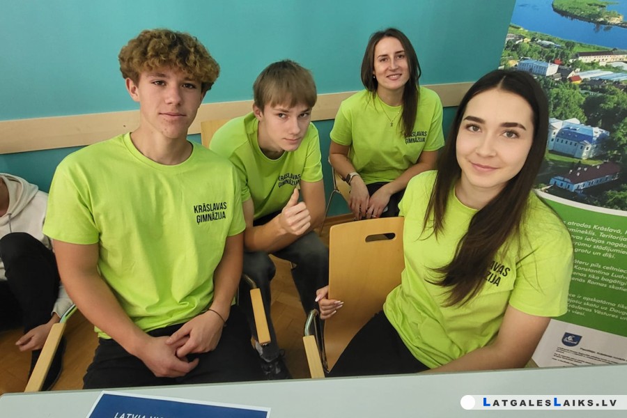 Erasmus+: первые спортивные игры в Даугавпилсе