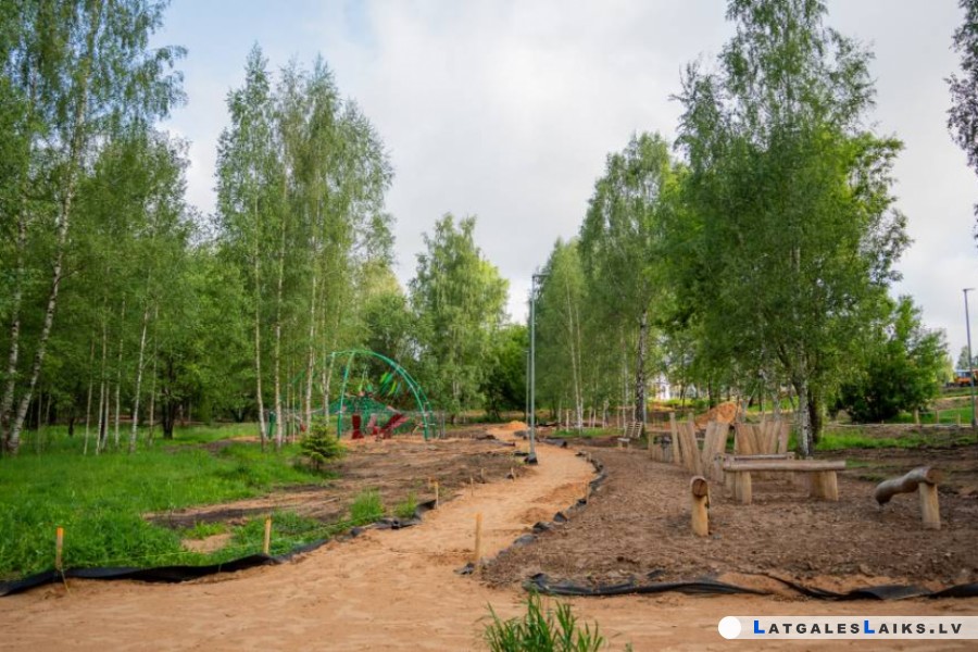 Avotiņu parks — jauna atpūtas vieta Daugavpilī