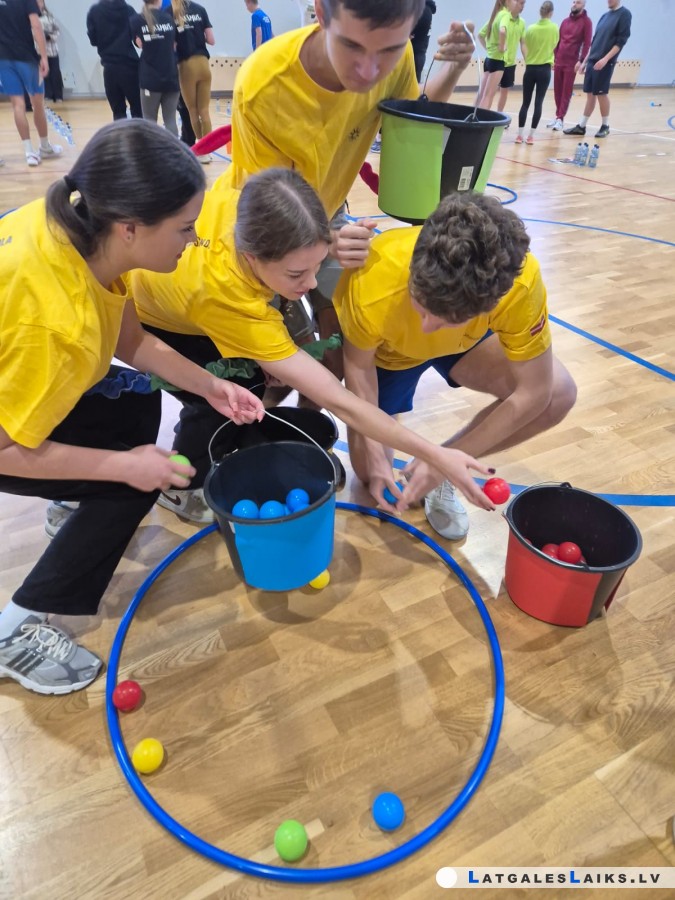 Daugavpilī atkal notika starptautiskās Erasmus+ sporta spēles