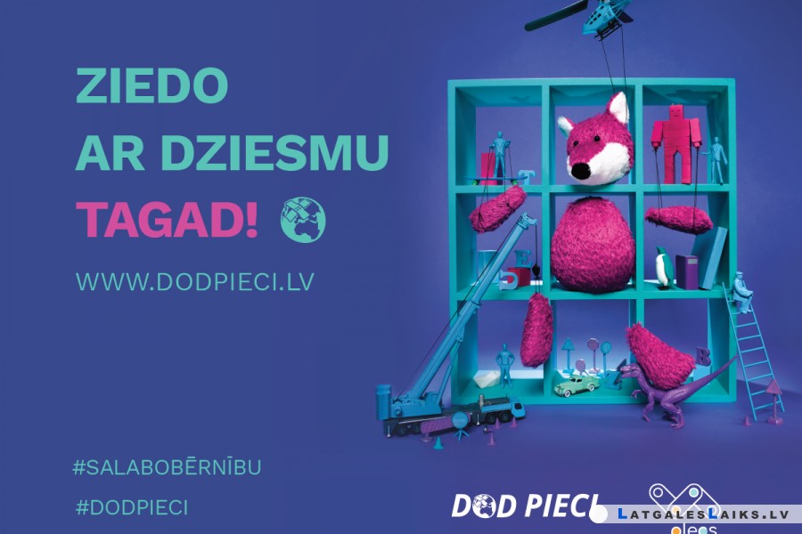 Sācies Dod Pieci labdarības maratons