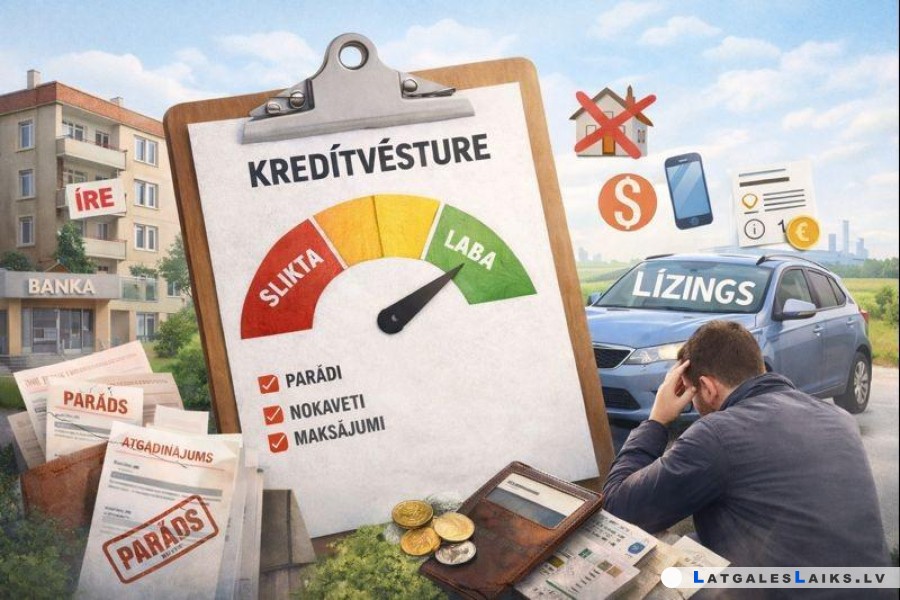 Kā kredītvēsture ietekmē ikdienas iespējas Latvijā