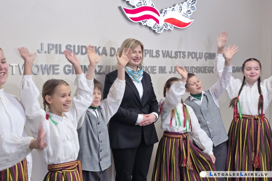 Polijas ministre viesojās Daugavpilī