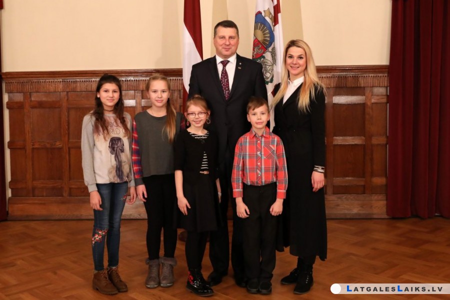 Novada jaunie talanti pie Valsts Prezidenta