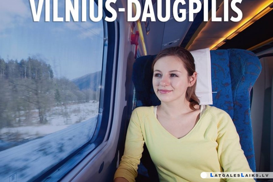 Atjaunota pasažieru vilcienu satiksme starp Viļņu un Daugavpili