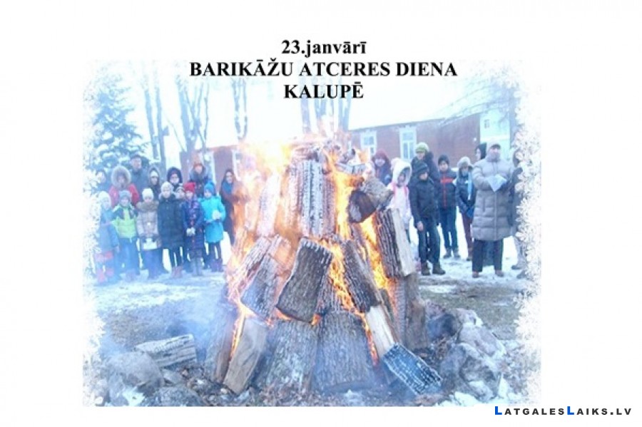 Barikāžu atceres diena Kalupē