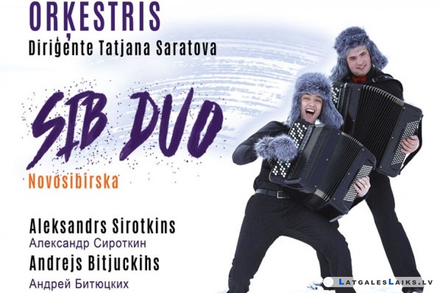 Akordeonistu „SiB-duo” no Novosibirskas