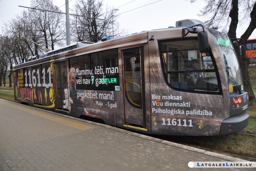 „Daugavpils satiksme” atbalsta sociālo reklāmu