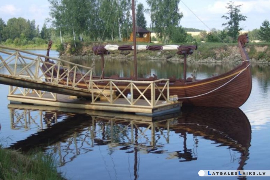Maijā Daugavpilī ieradīsies vikingu kuģis