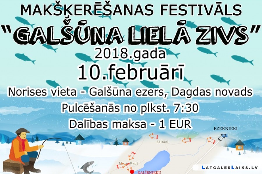 Dagdas novadā gaida makšķerniekus