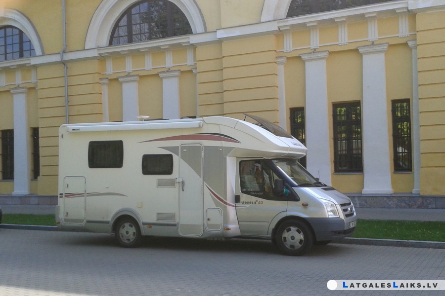 Sāk cietokšņa kempinga projekta izstrādi