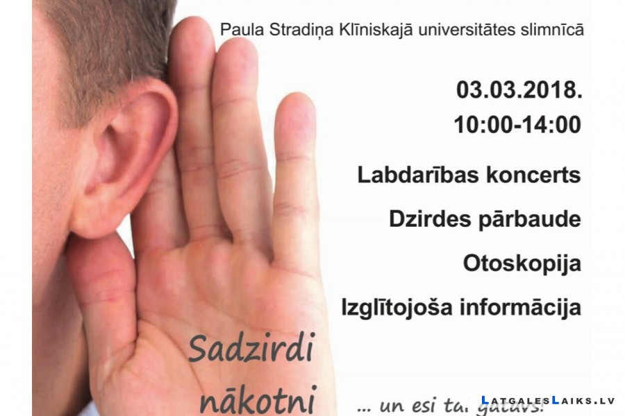 Dzirdes informācijas nedēļa turpinās