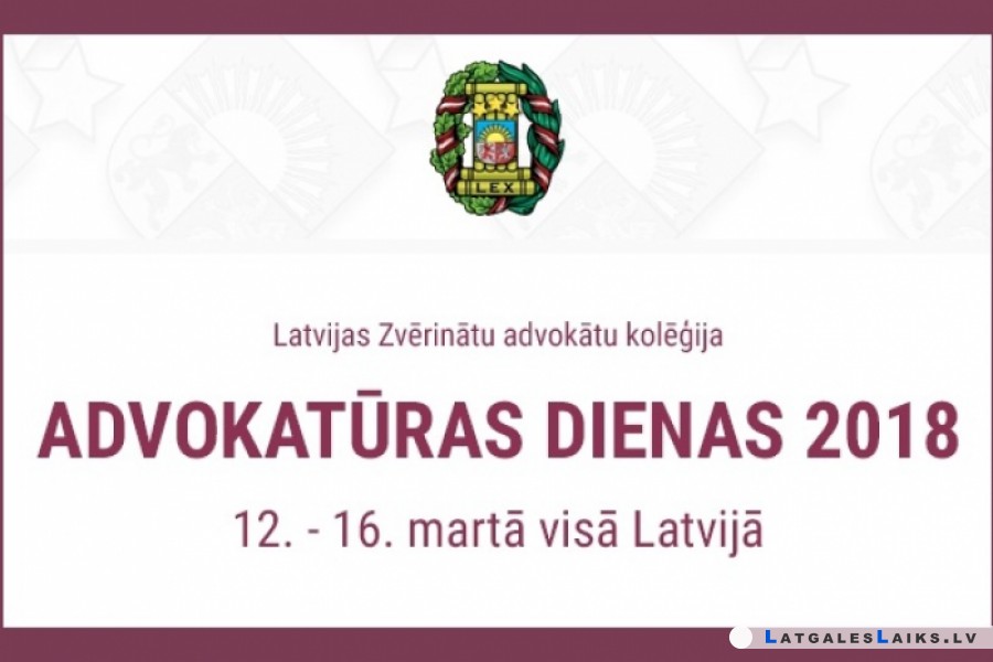 Bezmaksas konsultācijas Advokatūras dienās