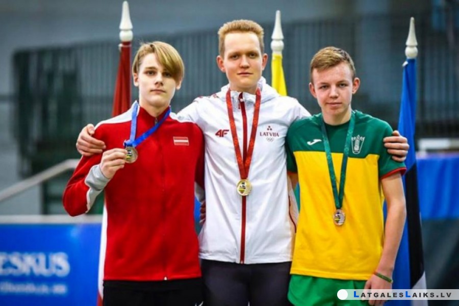 Rēzeknietis kļūst par Baltijas čempionu vieglatlētikā
