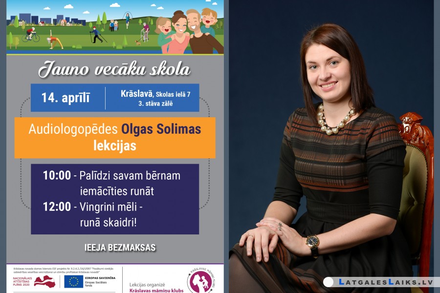 Audiologopēdes Olgas Solimas lekcijas
