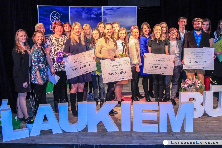 Konkursa „Laukiem būt!” balvas ceļo uz Latgali