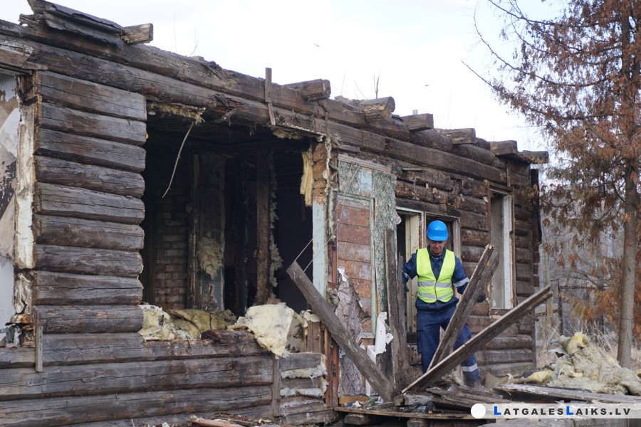 „Apdegušo kvartālu” pakāpeniski nolīdzina