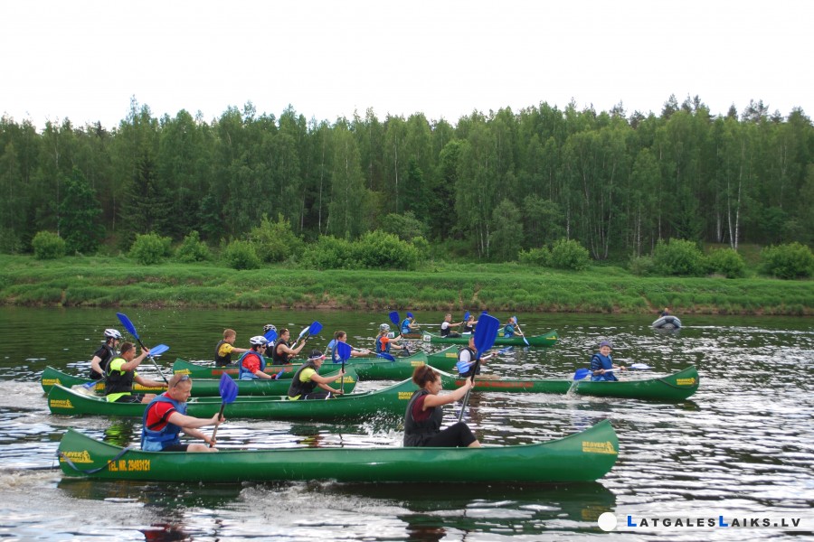 Pirmajā tūrisma triatlonā uzvarēja Ilūkstes novada sportisti
