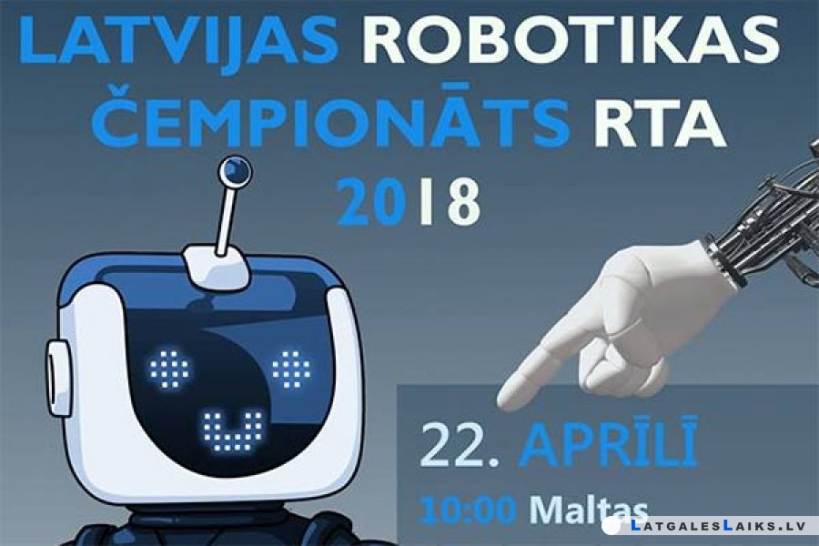Latvijas robotikas čempionāts RTA 2018 Maltā