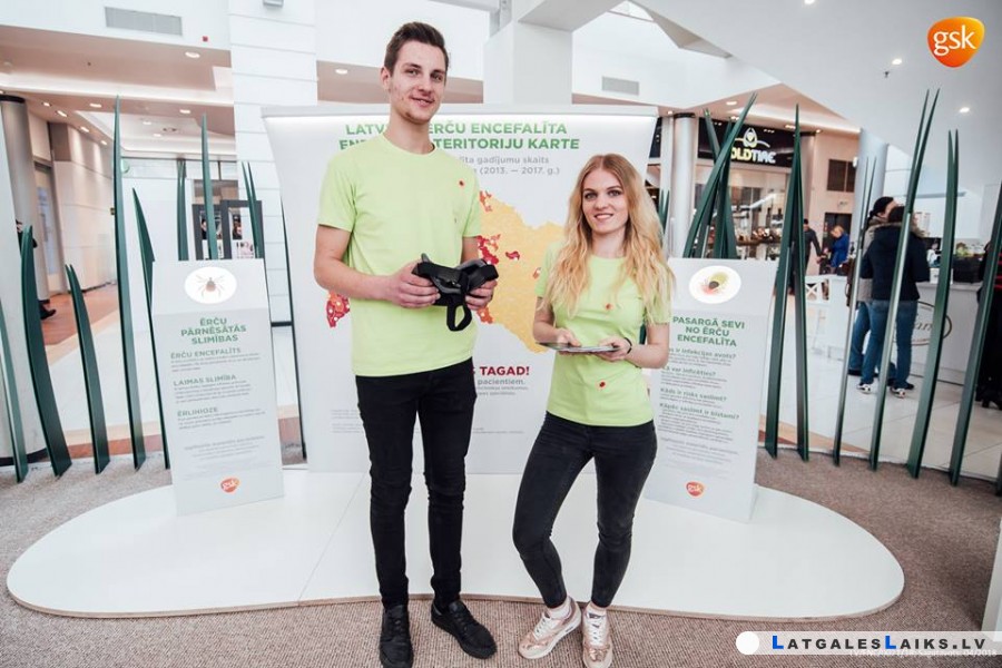 Pastaiga interaktīvajā ērču mežā Daugavpilī